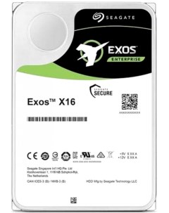 Жесткий диск HDD 12Tb Exos X16 3 5 7 2K 256Mb 4Kn 512e SAS 12Gb s ST12000NM002G Seagate