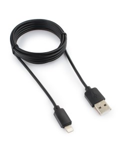 Кабель USB2 0 Am Lightning 8 pin 1 8m черный GCC USB2 AP2 6 Гарнизон