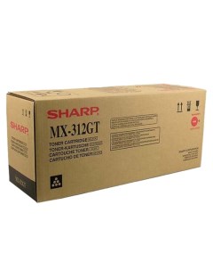 Картридж лазерный MX312GT черный 25000 страниц оригинальный для AR 5726 AR 5731 MX M260 MX M264 MX M Sharp