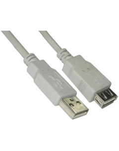Кабель USB 2 0 Am USB 2 0 Af 5 м серый UC5011 050C 5bites