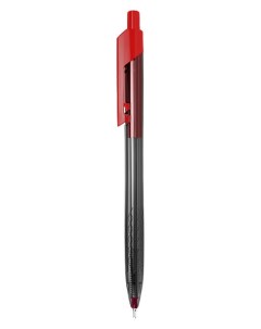Ручка шариковая автомат Arrow красный пластик EQ01340 Deli