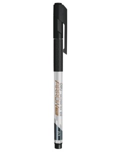 Ручка шариковая Arrow черный пластик колпачок EQ10 BK Deli