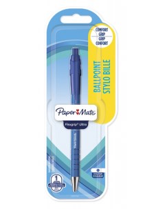 Ручка шариковая автомат FlexGrip Ultra синий пластик блистер 2027752 Paper mate