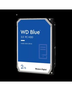 Жесткий диск HDD 2Tb Blue 3 5 7200rpm 256Mb SATA3 WD20EZBX Western digital