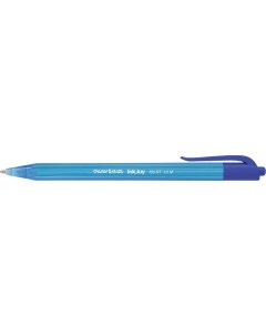 Ручка шариковая автомат INKJOY 100 RT синий пластик S0957040 Paper mate