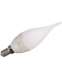 Лампа светодиодная E14 свеча на ветру 8Вт 4000K белый 670лм TH B2028 Thomson