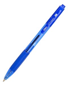 Ручка шариковая автомат X tream синий пластик EQ02330 Deli