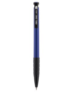 Ручка шариковая автомат Daily синий пластик EQ00330 Deli