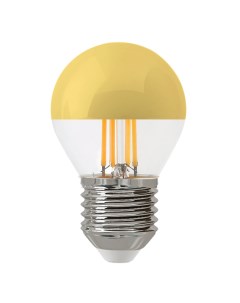 Лампа светодиодная E27 шар 4Вт 2700K теплый свет 400лм филаментная Filament TH B2379 Thomson