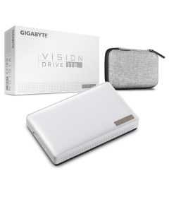 Внешний твердотельный накопитель SSD 1Tb Vision 2 5 USB 3 2 Type C белый GP VSD1TB Gigabyte