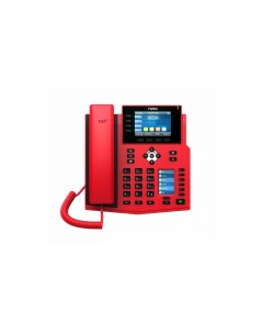 VoIP телефон X5U 16 SIP аккаунтов монохромный дисплей PoE красный Fanvil