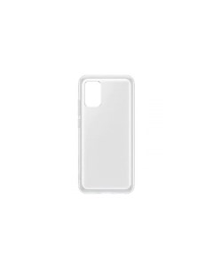 Чехол накладка Soft Clear Cover Case для смартфона Galaxy A02 полиуретан прозрачный EF QA022TTEGRU Samsung