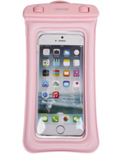 Чехол футляр YD007 для смартфона универсальный до 6 водонепроницаемый розовый 6FSD703 Usams