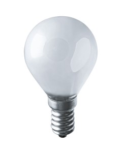 Лампа накаливания E14 шар P45 60Вт теплый свет 640лм NI C 60 230 E14 FR 17652 94317 Navigator