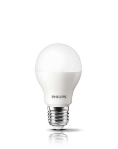Лампа светодиодная E27 груша A60 11Вт 4000K белый LEDBulb 11W E27 4000K 230V 1 12 essential 92900229 Philips