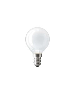 Лампа накаливания E14 шар P45 40Вт теплый свет 405лм 926000007010 871150001197850 Philips