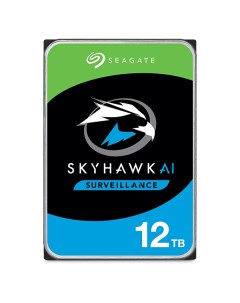 Жесткий диск HDD 12Tb SkyHawk AI 3 5 7200rpm 256Mb SATA3 ST12000VE001 Seagate