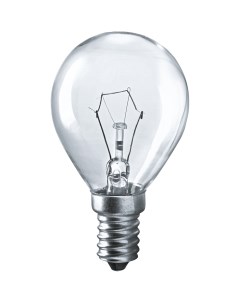Лампа накаливания E14 шар P45 60Вт теплый свет 660лм NI C 60 230 E14 CL 94316 16620 Navigator
