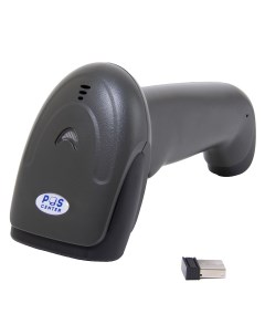 Сканер штрих кода 2D BT ручной Area Image USB беспроводной 1D 2D черный Poscenter