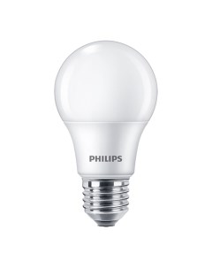 Лампа светодиодная E27 груша A60 9Вт 6500K холодный свет 950лм 929002299467 Philips