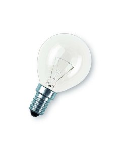 Лампа накаливания E14 шар P45 60Вт теплый свет 650лм 926000005022 871150006699250 Philips