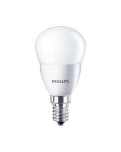 Лампа светодиодная E14 свеча P45ND 6 5Вт 2700K теплый свет 620лм LEDLustre 6 5 75W 929001886807 8718 Philips