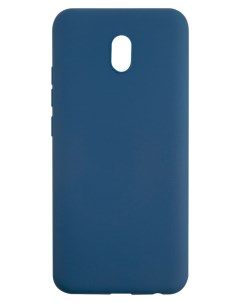 Чехол накладка для смартфона Xiaomi Redmi 8A soft touch синий УТ000020682 Mobility