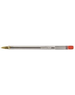 Ручка шариковая SIMPLEX красный колпачок 016045 04 Silwerhof