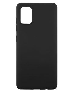 Чехол накладка для смартфона Samsung Galaxy Note 10 Lite пластик черный Mobility