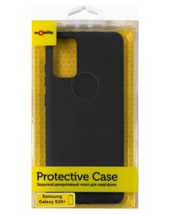 Чехол накладка Case для смартфона Samsung Galaxy S20 пластик черный УТ000020613 Mobility