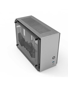 Корпус M2 MINI, Mini-ITX, Micro-Tower, USB 3.0, USB Type-C, серебристый, без БП Zalman