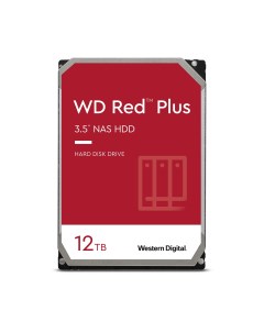 Жесткий диск HDD 12Tb Red Plus 3 5 7200rpm 256Mb SATA3 WD120EFBX Western digital