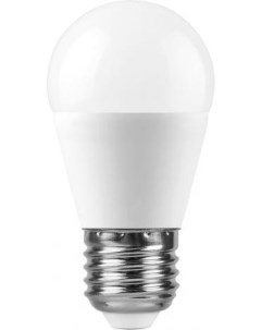 Лампа светодиодная E27 шар G45 11Вт 2700K теплый свет 915лм LB 750 25949 Feron
