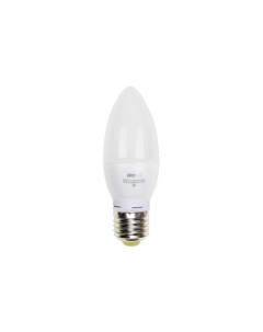 Лампа светодиодная E27 свеча C37 7Вт 3000K теплый свет 530лм PLED SP C37 7w E27 3000K 1027825 2 Jazzway
