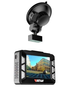 Видеорегистратор Artway MD-108, 1920x1080 30 к/с, 170°, G-сенсор, радар-детектор, microSD (microSDHC)