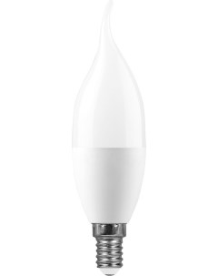 Лампа светодиодная E14 свеча на ветру C37T 11Вт 6400K холодный свет 955лм LB 770 25952 Feron