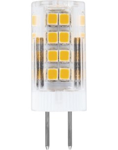 Лампа светодиодная G4, JCD, 230В, 7Вт, 580лм, 4000K, FERON LB-433 Feron