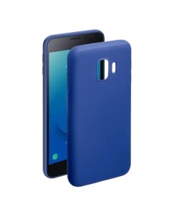 Чехол накладка Gel Color Case для смартфона Samsung Galaxy J2 Core силикон синий 87153 Deppa