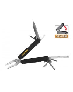 Мультитул пассатижи 11 в 1, черный/серебристый, 22855 Stayer