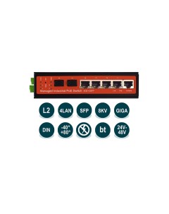 Коммутатор WI PMS306GF I управляемый кол во портов 4x1 Гбит с SFP 2x1 Гбит с PoE 4x60 Вт макс 180 Вт Wi-tek