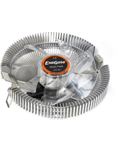 Кулер для процессора EE90-PWM для Socket 775/115x/1200/AM2/AM2+/AM3/AM3+/FM1/AM4/FM2/FM2+, 90 мм, 2400rpm, 24 дБА, 75 Вт, 4-pin PWM, Al (EX286150RUS) Exegate