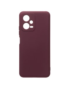 Чехол-накладка Activ Full Original Design для смартфона Xiaomi Redmi Note 12 5G Global, силикон, бордовый (215005)
