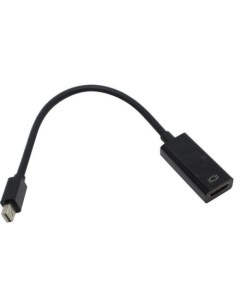 Кабель miniDisplayPort HDMI 19F 15 см черный EX284922RUS Exegate