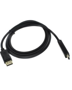 Кабель DisplayPort 20M HDMI 19M экранированный 1 8 м черный EX284915RUS Exegate