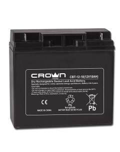 Аккумуляторная батарея для ИБП CBT 12 18 12V 18Ah Crown