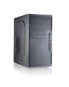 Корпус FL-733, mATX, Mini-Tower, черный, 500 Вт (FL-733-FZ500R) Foxline