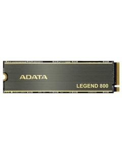 Твердотельный накопитель (SSD) 1Tb LEGEND 800, 2280, PCIe 4.0 x4, NVMe (ALEG-800-1000GCS) Retail Adata