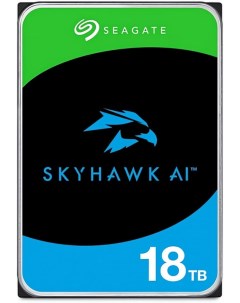 Жесткий диск HDD 18Tb SkyHawk AI 3 5 7200rpm 256Mb SATA3 ST18000VE000 Seagate