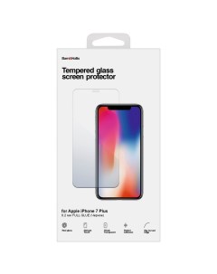 Защитное стекло для экрана смартфона Apple iPhone 7 Plus FullScreen черная рамка УТ000021459 Barn&hollis