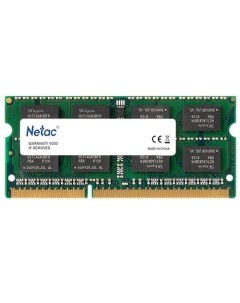 Память DDR3L SODIMM 8Gb 1600MHz CL11 1 35 В Basic NTBSD3N16SP 08 Netac